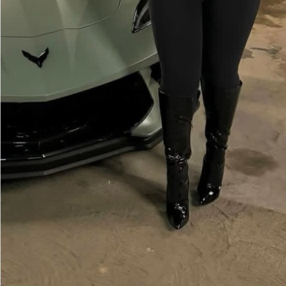 Knee Heel Boots